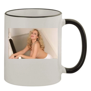 Abi Titmuss 11oz Colored Rim & Handle Mug