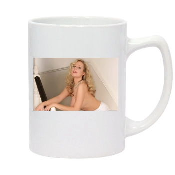 Abi Titmuss 14oz White Statesman Mug