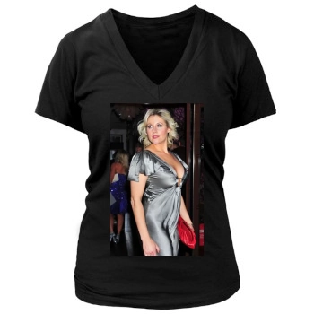 Abi Titmuss Women's Deep V-Neck TShirt