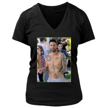 Adam Levine Women's Deep V-Neck TShirt