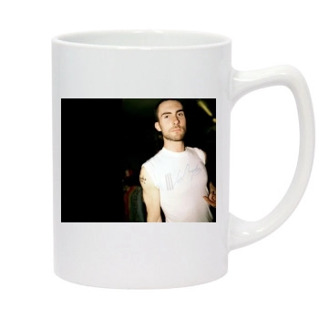 Adam Levine 14oz White Statesman Mug