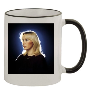 Agnetha Faltskog 11oz Colored Rim & Handle Mug