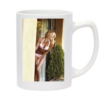 Alessandra Ambrosio 14oz White Statesman Mug