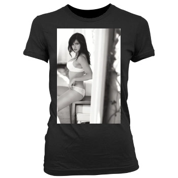 Alessandra Ambrosio Women's Junior Cut Crewneck T-Shirt