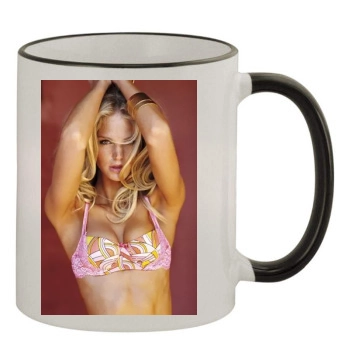 Alessandra Ambrosio 11oz Colored Rim & Handle Mug