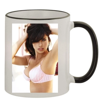 Alessandra Ambrosio 11oz Colored Rim & Handle Mug