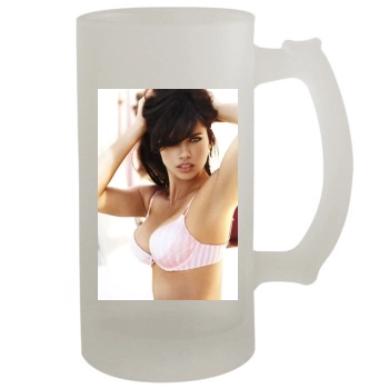 Alessandra Ambrosio 16oz Frosted Beer Stein