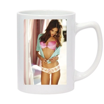 Alessandra Ambrosio 14oz White Statesman Mug