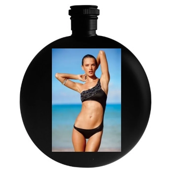 Alessandra Ambrosio Round Flask