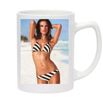 Alessandra Ambrosio 14oz White Statesman Mug