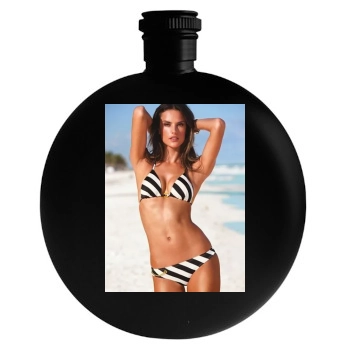 Alessandra Ambrosio Round Flask