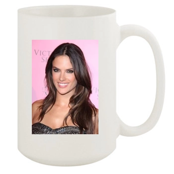 Alessandra Ambrosio 15oz White Mug