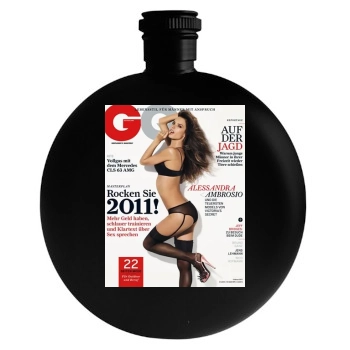 Alessandra Ambrosio Round Flask