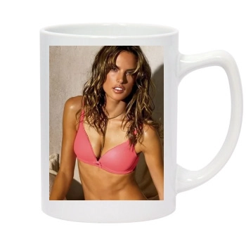 Alessandra Ambrosio 14oz White Statesman Mug