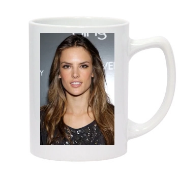 Alessandra Ambrosio 14oz White Statesman Mug