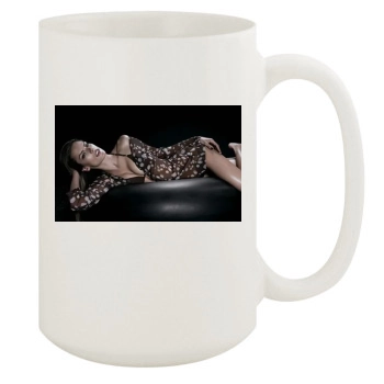 Alessandra Ambrosio 15oz White Mug