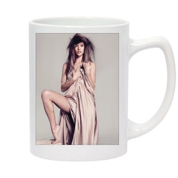 Alessandra Ambrosio 14oz White Statesman Mug