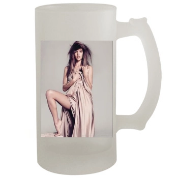 Alessandra Ambrosio 16oz Frosted Beer Stein