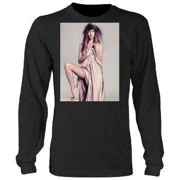 Alessandra Ambrosio Men's Heavy Long Sleeve TShirt