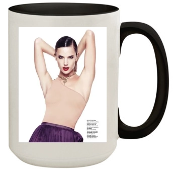 Alessandra Ambrosio 15oz Colored Inner & Handle Mug