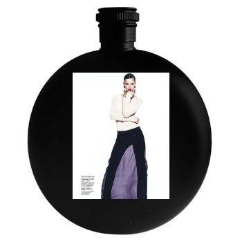 Alessandra Ambrosio Round Flask