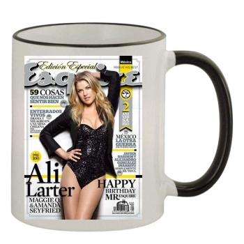 Ali Larter 11oz Colored Rim & Handle Mug