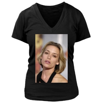 Ali Larter Women's Deep V-Neck TShirt