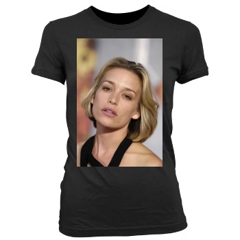 Ali Larter Women's Junior Cut Crewneck T-Shirt