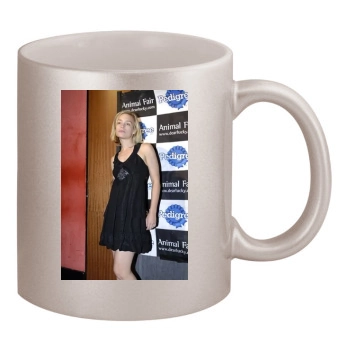 Ali Larter 11oz Metallic Silver Mug