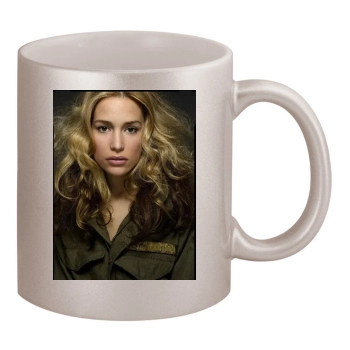 Ali Larter 11oz Metallic Silver Mug