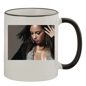 Alicia Keys 11oz Colored Rim & Handle Mug