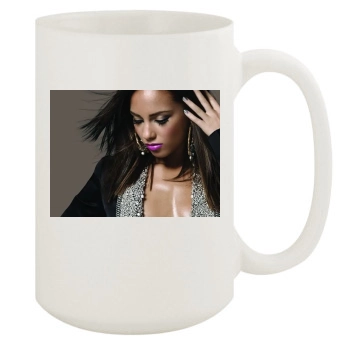 Alicia Keys 15oz White Mug