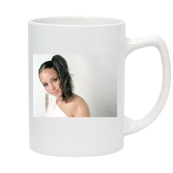 Alicia Keys 14oz White Statesman Mug