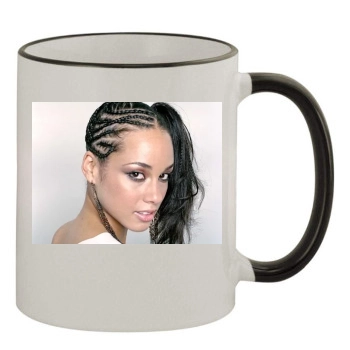 Alicia Keys 11oz Colored Rim & Handle Mug