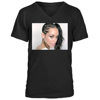 Alicia Keys Men's V-Neck T-Shirt