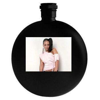 Alicia Keys Round Flask