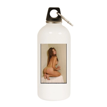 Alley Baggett White Water Bottle With Carabiner