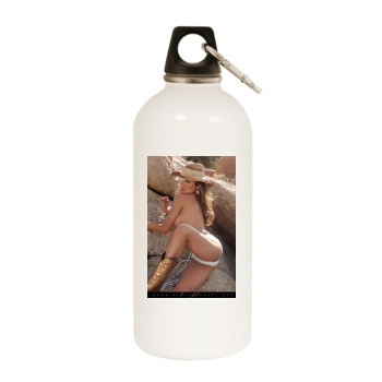 Alley Baggett White Water Bottle With Carabiner