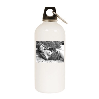 Alley Baggett White Water Bottle With Carabiner