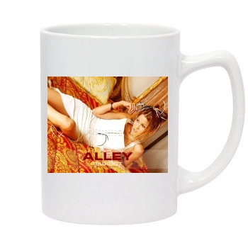 Alley Baggett 14oz White Statesman Mug