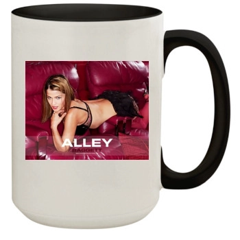 Alley Baggett 15oz Colored Inner & Handle Mug