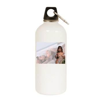 Alley Baggett White Water Bottle With Carabiner