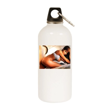 Alley Baggett White Water Bottle With Carabiner