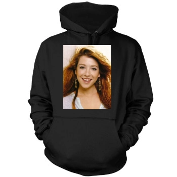 Alyson Hannigan Mens Pullover Hoodie Sweatshirt