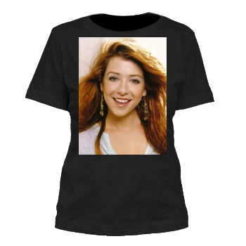 Alyson Hannigan Women's Cut T-Shirt