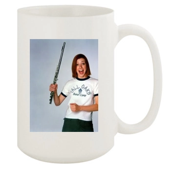 Alyson Hannigan 15oz White Mug