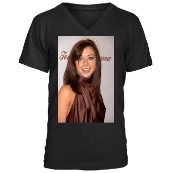 Alyson Hannigan Men's V-Neck T-Shirt