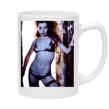 Alyson Hannigan 14oz White Statesman Mug