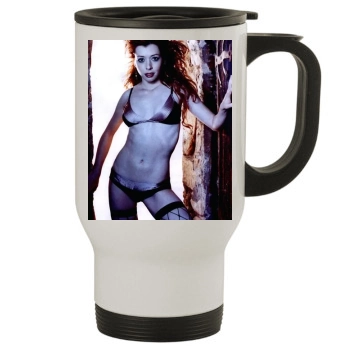 Alyson Hannigan Stainless Steel Travel Mug