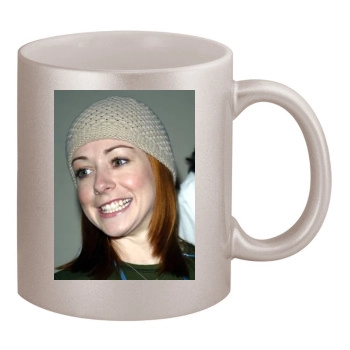 Alyson Hannigan 11oz Metallic Silver Mug